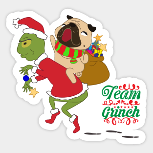 Team Grinch Sticker